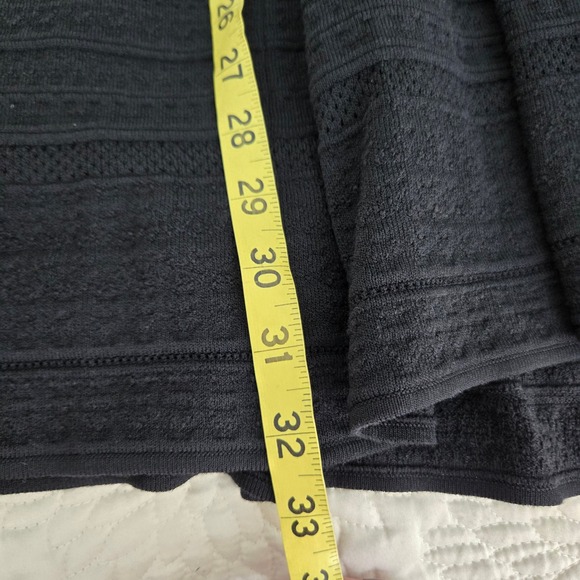 J.Crew Open-Knit Mini Dress Black.‎ Size S CD360 - Picture 7 of 9